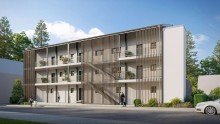 Perspektive 1 Pre -Sale! Absolute Energieeffizienz - Exklusive 3 Zimmerwohnungen mit Balkon + Aufzug in Trunstadt!