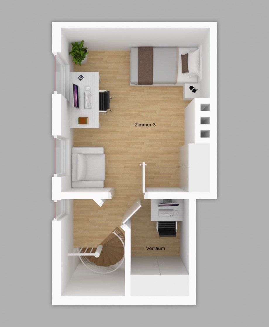 Grundriss Maisonettewohnung Sonneberg