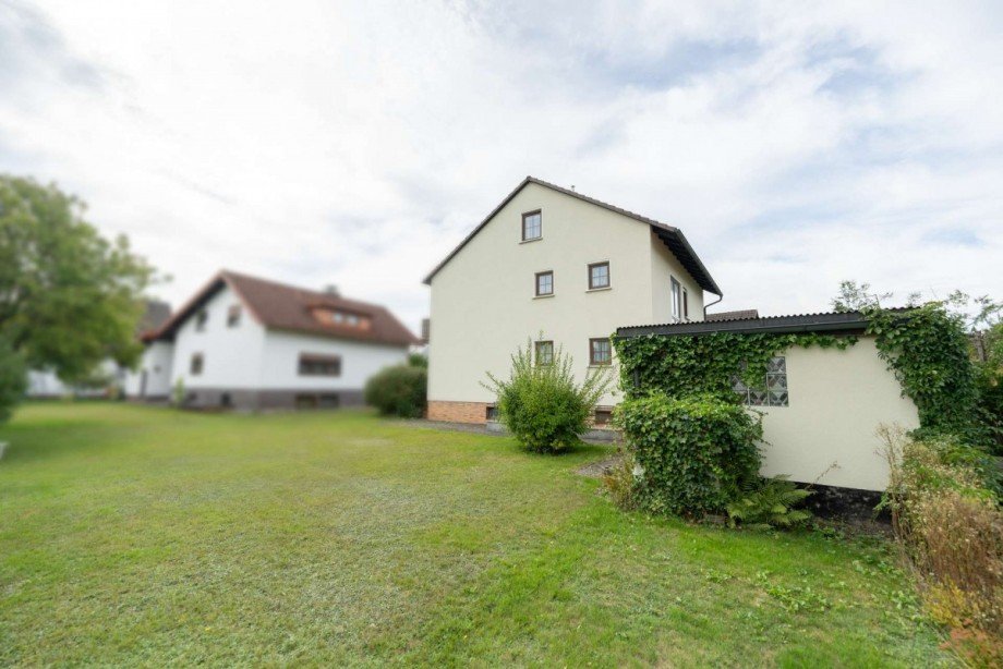 Ansicht Garten Einfamilienhaus Neustadt bei Coburg