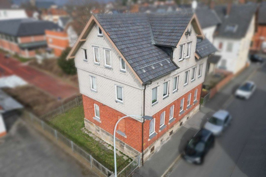 Luftbild Mehrfamilienhaus Neustadt bei Coburg