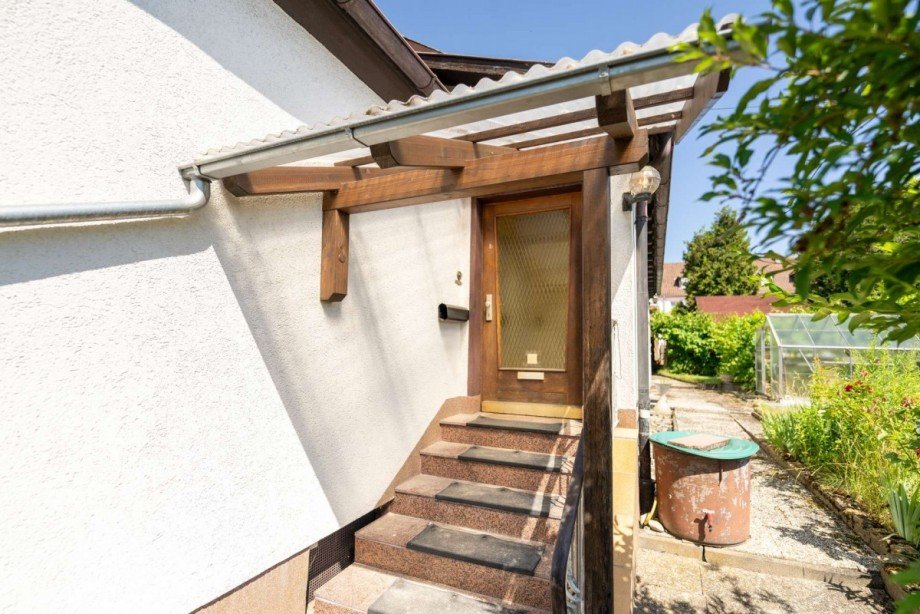 Hauseingang Einfamilienhaus R�dental