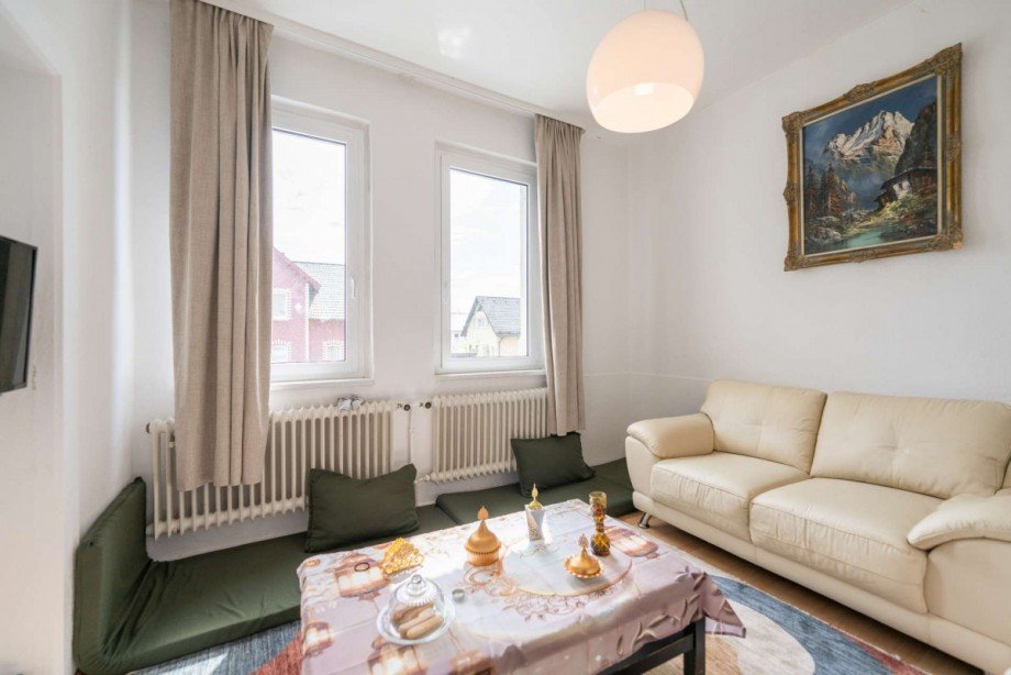 Wohnzimmer EG Mehrfamilienhaus Coburg