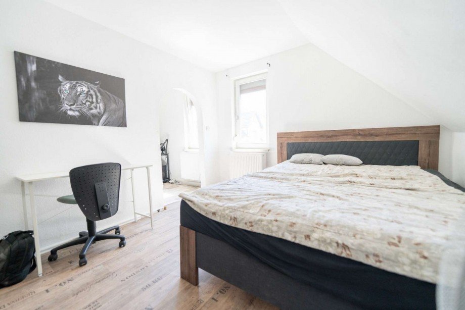 Schlafzimmer Obergeschoss Einfamilienhaus Neustadt bei Coburg