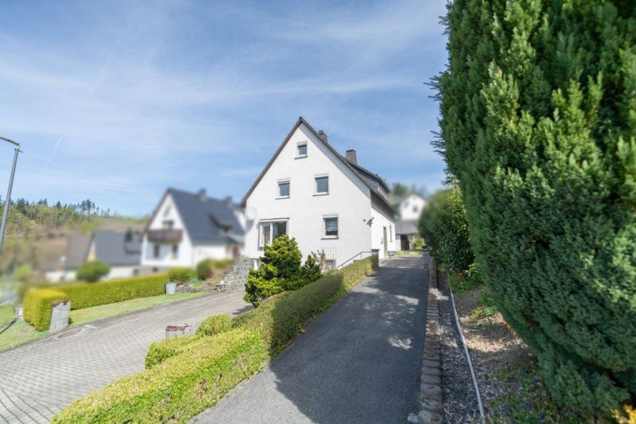 Ansicht von der Stra�e Haus Pressig OT F�rtschendorf