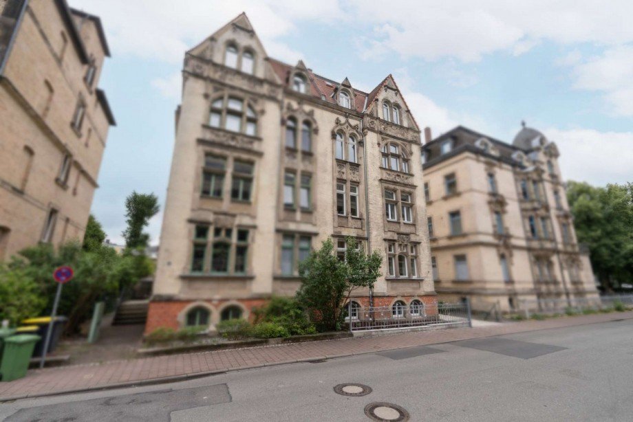 Ansicht Stra�e Etagenwohnung Coburg