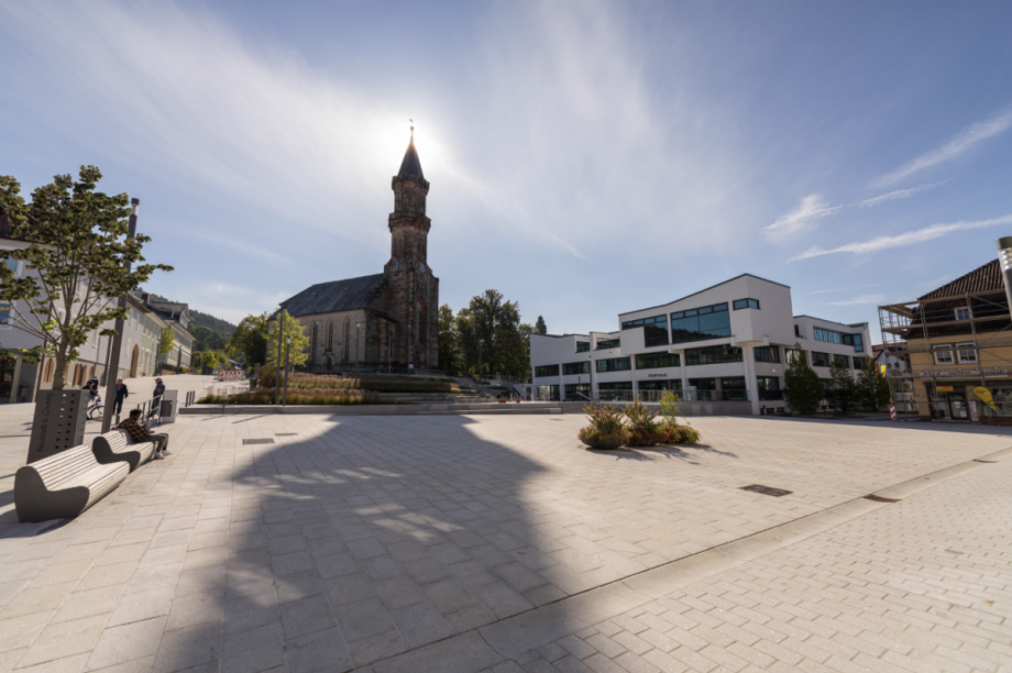 Marktplatz Neustadt B�rofl�che Neustadt bei Coburg