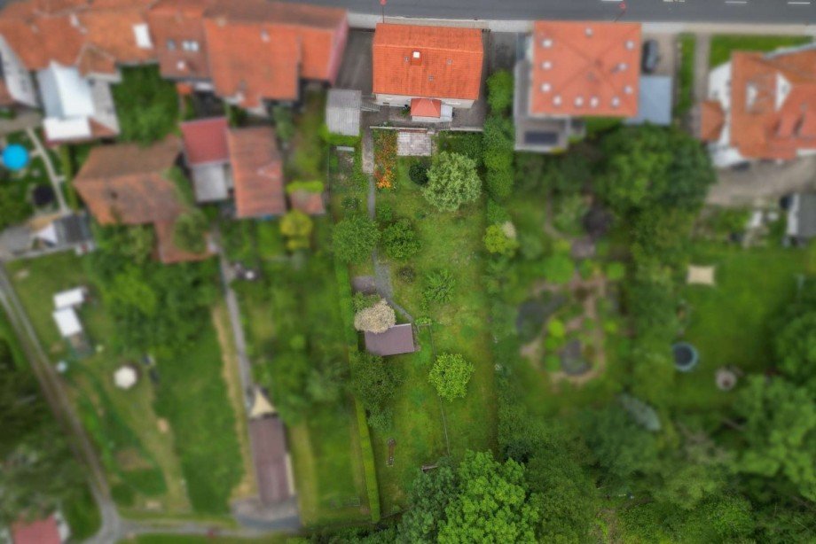 Luftbild Einfamilienhaus Schalkau