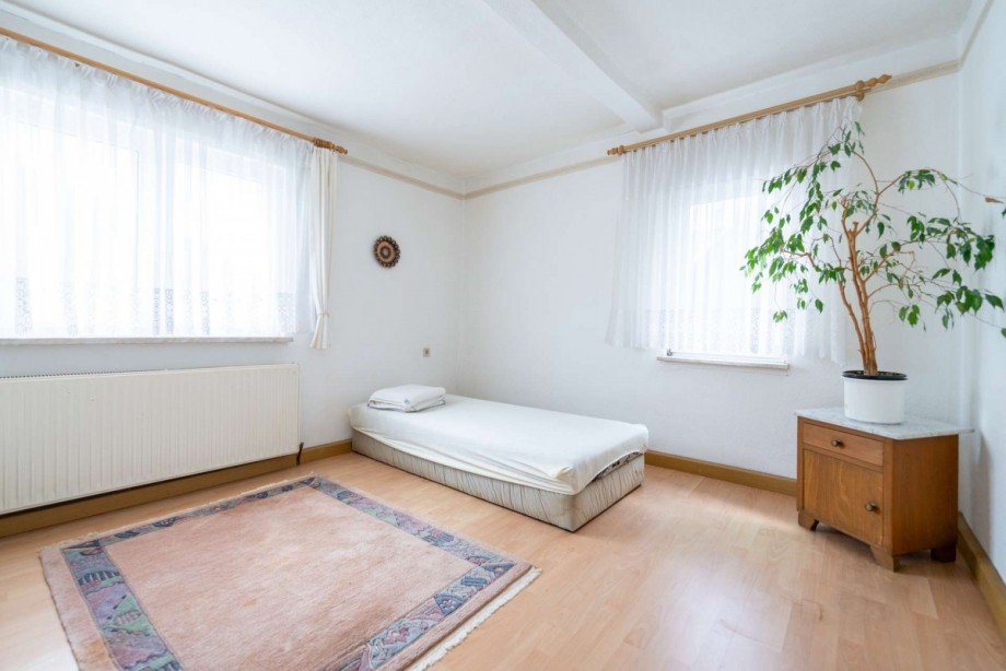 Schlafzimmer 2 Einfamilienhaus Frankenblick