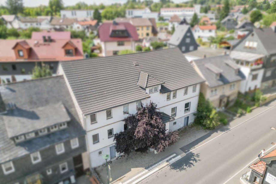Ansicht Wohn- / Gesch�ftshaus Frankenblick