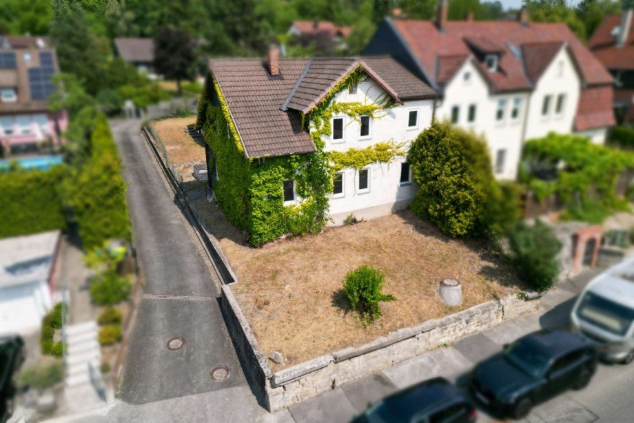 Luftbild Mehrfamilienhaus Coburg