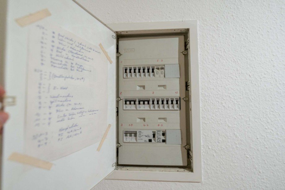 Elektroverteilung B�rofl�che Sonneberg