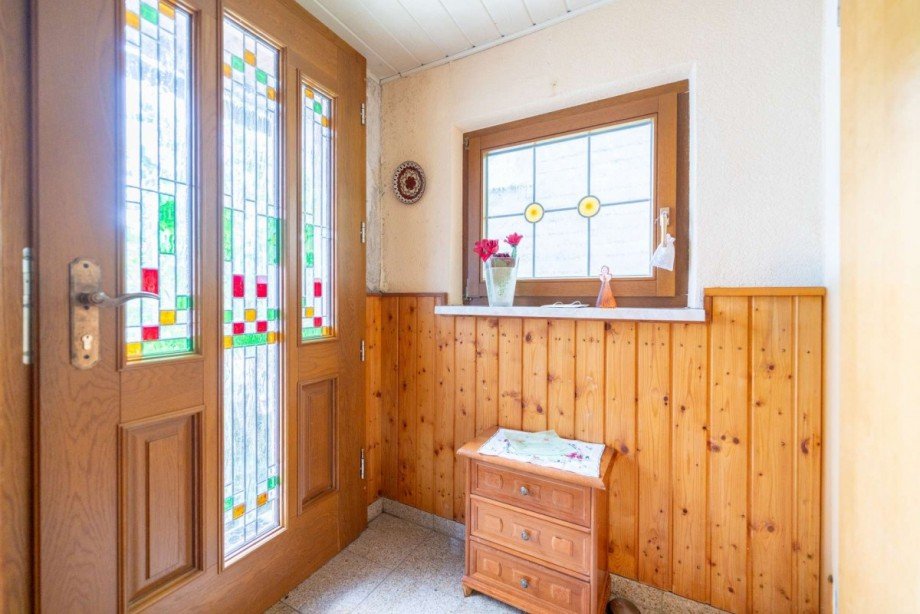 Hauseingangsbereich Einfamilienhaus Frankenblick