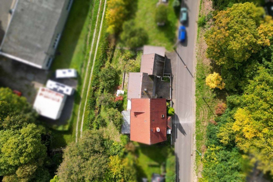 Luftbild Einfamilienhaus Schleusingen