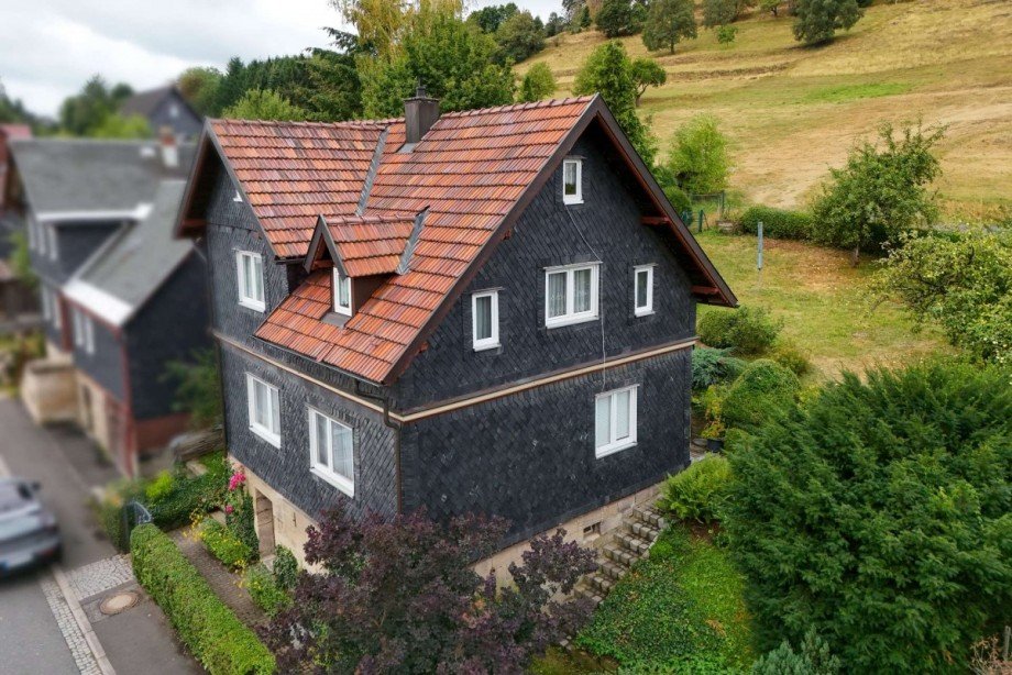Au�enansicht Einfamilienhaus Frankenblick