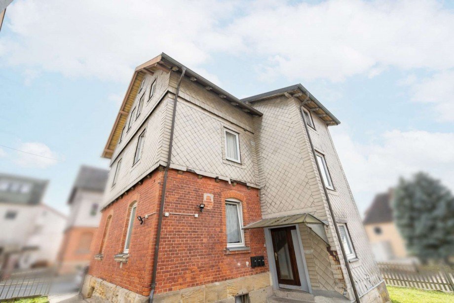 Ansicht Hof Mehrfamilienhaus Neustadt bei Coburg