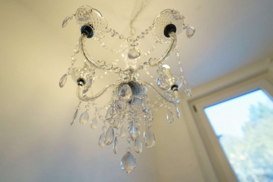 Kronleuchter Detail Einfamilienhaus R�dental