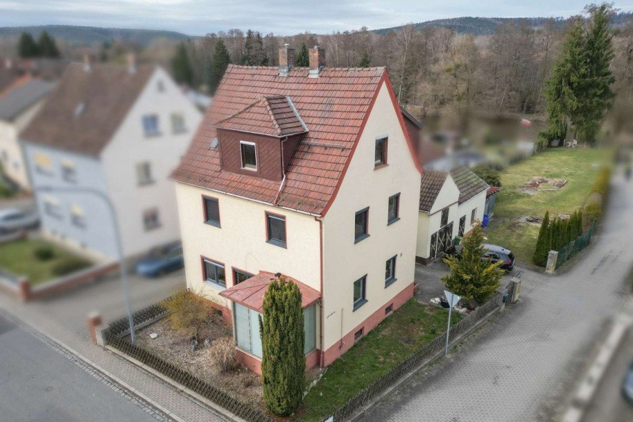 Luftbild Einfamilienhaus Neustadt bei Coburg