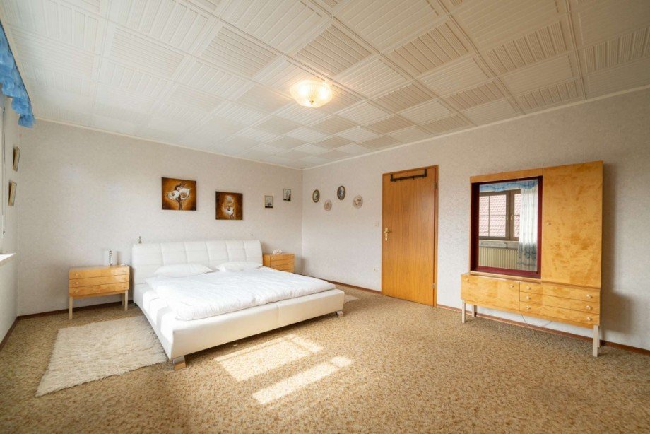 Schlafzimmer OG Einfamilienhaus Neustadt bei Coburg