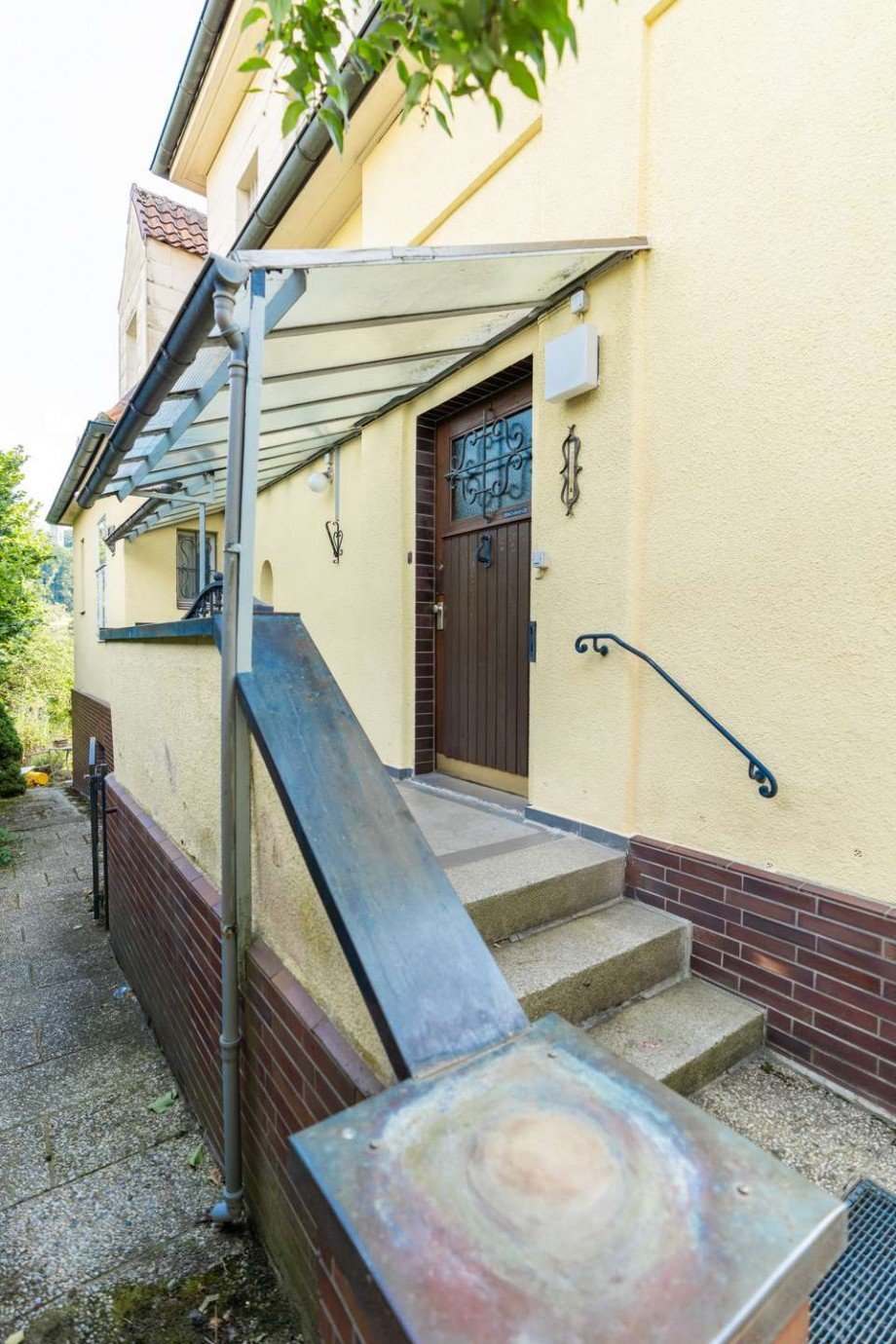 Eingang Einfamilienhaus Coburg