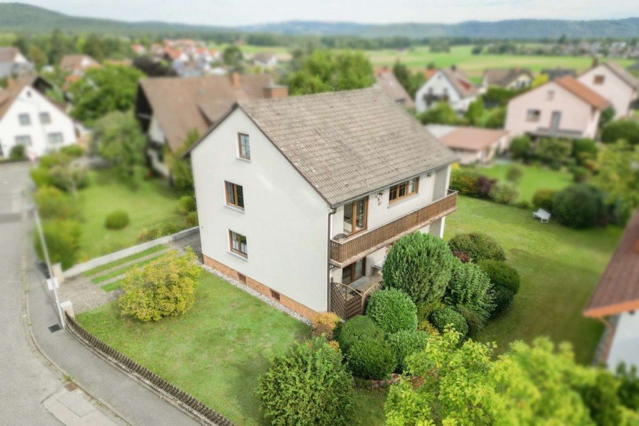 Ansicht Stra�e Einfamilienhaus Neustadt bei Coburg
