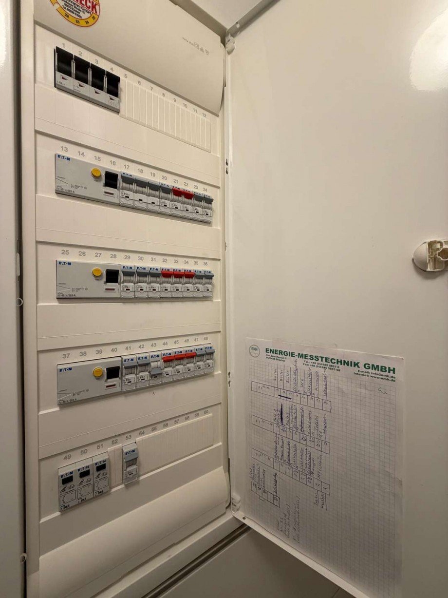 Beispiel Elektroverteilung Wohn- / Gesch�ftshaus Eisfeld