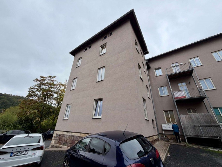 Au�enansicht Etagenwohnung Sonneberg