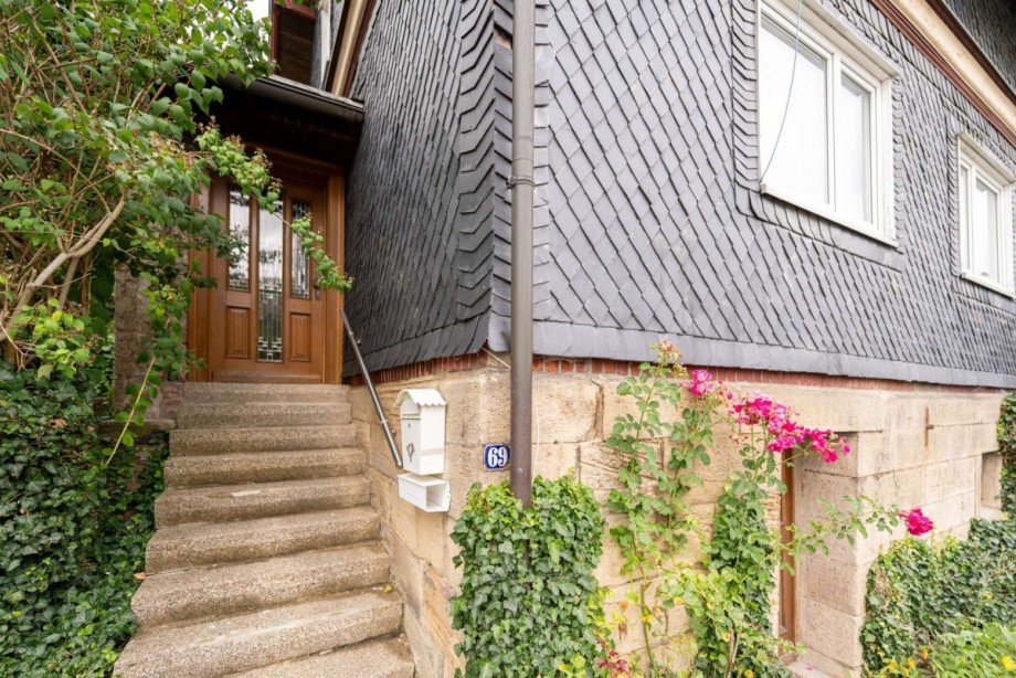 Hauseingangsbereich Einfamilienhaus Frankenblick