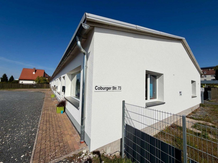 Au�enansicht Wohn- / Gesch�ftshaus Eisfeld