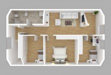 Grundriss Dachgeschoss GELEGENHEIT! - Gepflegtes Anwesen - Gastronomie + 2 Wohnungen + Garage und Carport + Stellpl�tze!