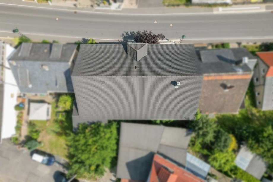 Luftbild Wohn- / Gesch�ftshaus Frankenblick