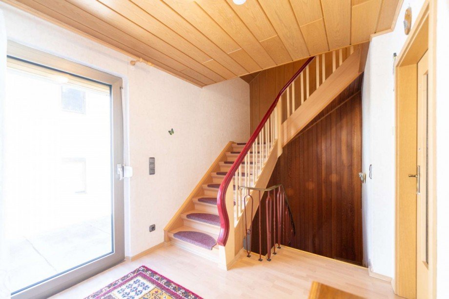 Treppenaufgang Zweifamilienhaus R�dental