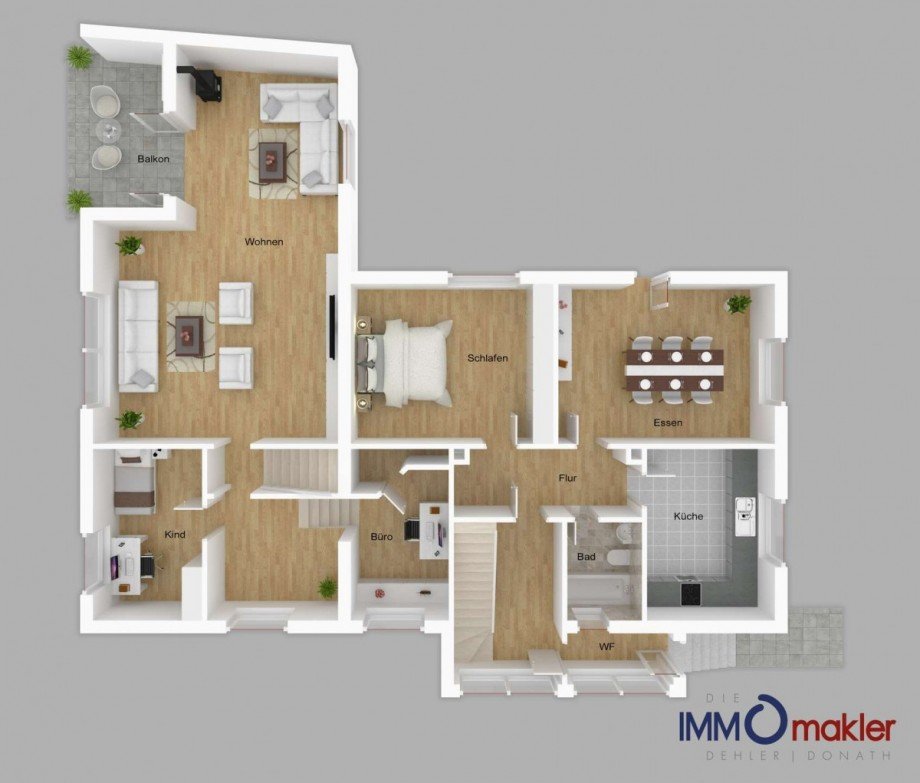 Grundriss EG Haus Sonnefeld