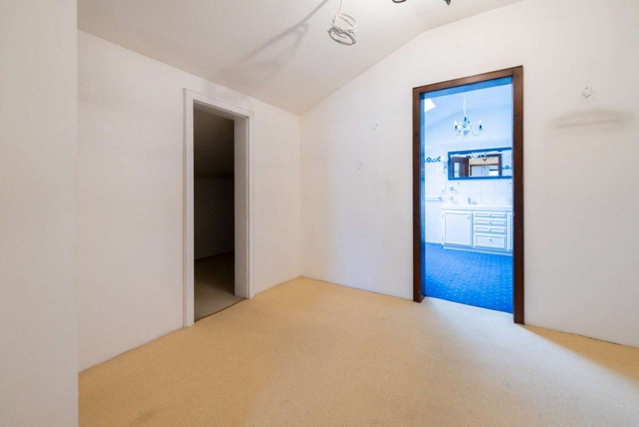 Ankleide neben dem Hauptschlafzimmer Bungalow Neustadt bei Coburg