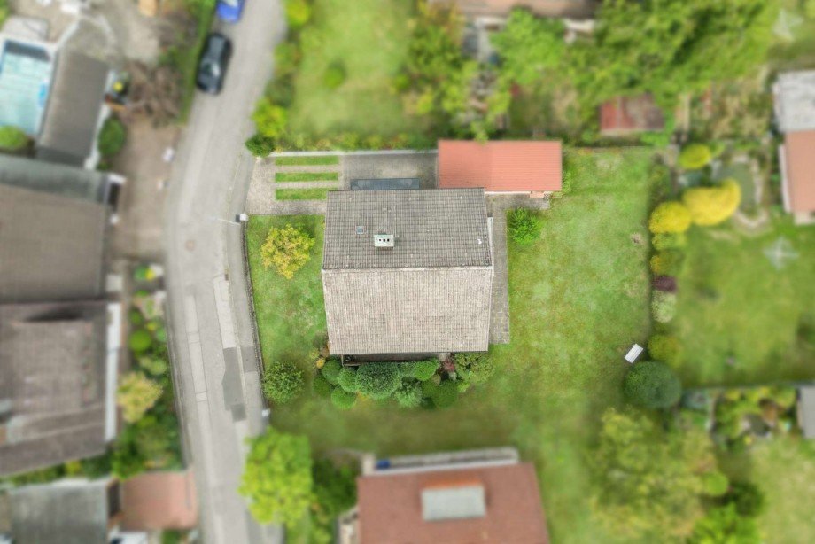 Luftbilde Einfamilienhaus Neustadt bei Coburg