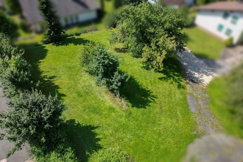 Luftaufnahme Grundst�ck Ebersdorf bei Coburg