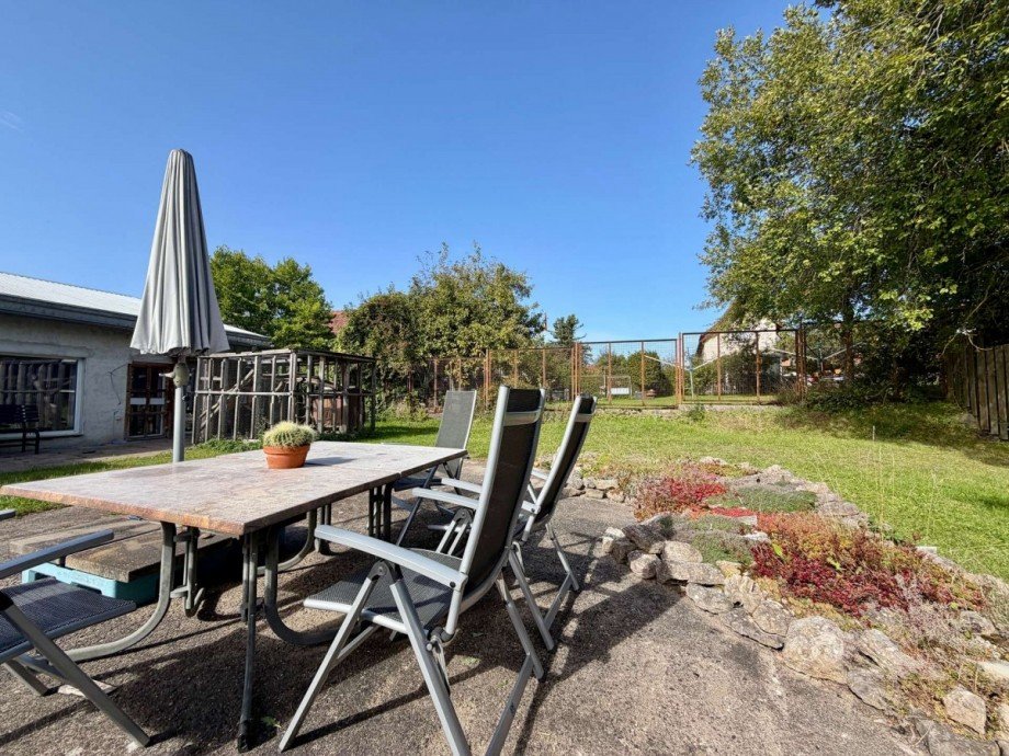 Terrasse Wohn- / Gesch�ftshaus Eisfeld