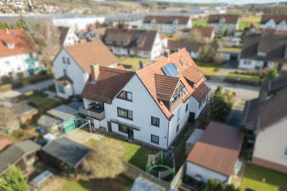 Luftbild Garten Haus Sonnefeld