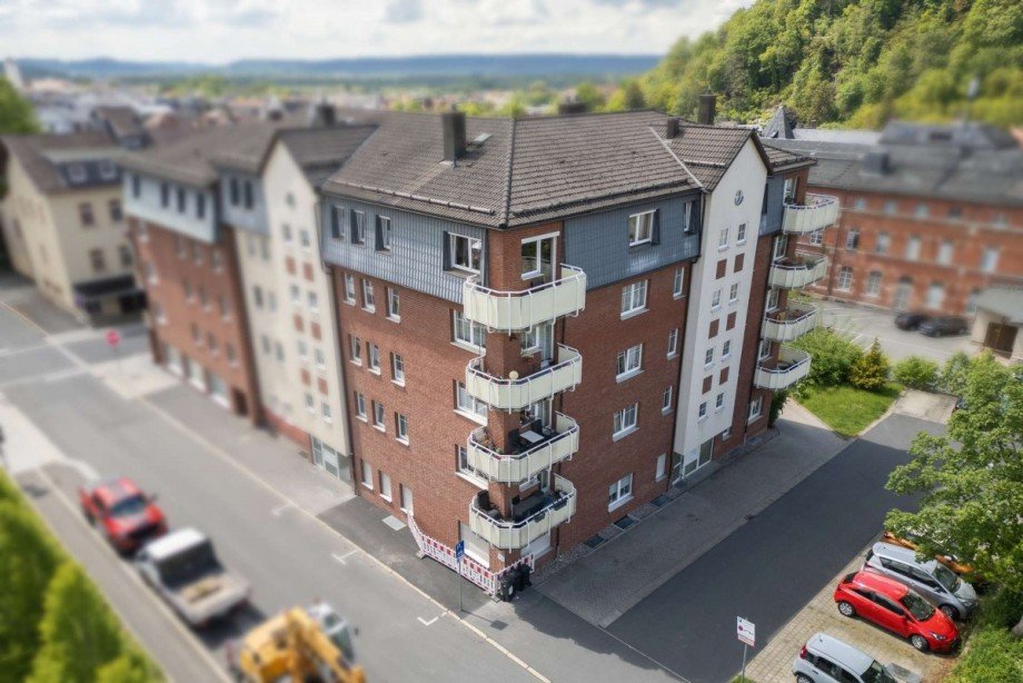 Au�enansicht Etagenwohnung Sonneberg