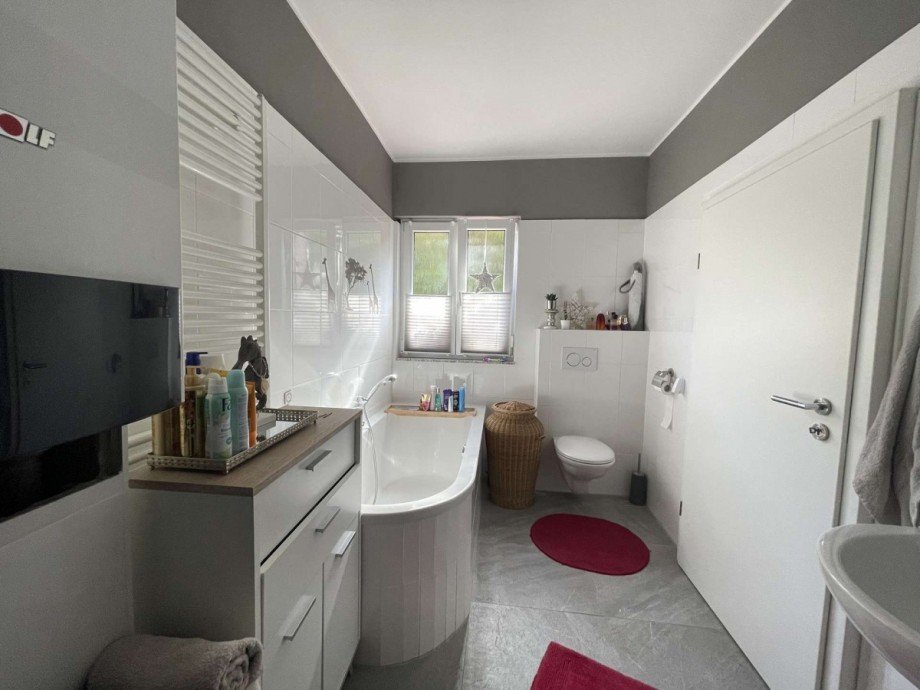 Badezimmer Erdgeschosswohnung Neustadt bei Coburg