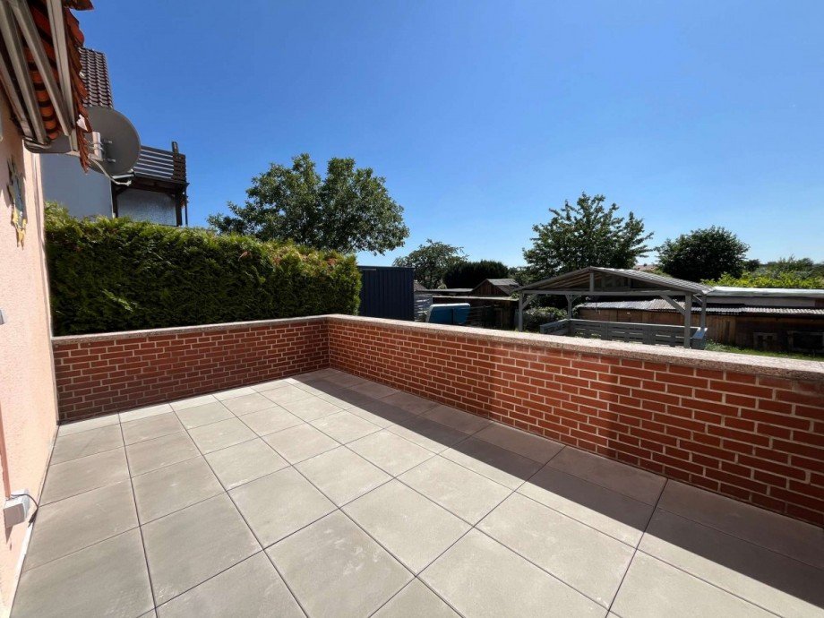 Terrasse Wohnung Neustadt bei Coburg