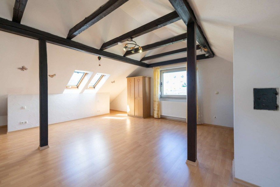 Schlafzimmer DG Zweifamilienhaus R�dental