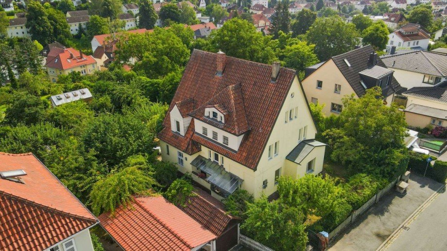 Luftbild Einfamilienhaus Coburg