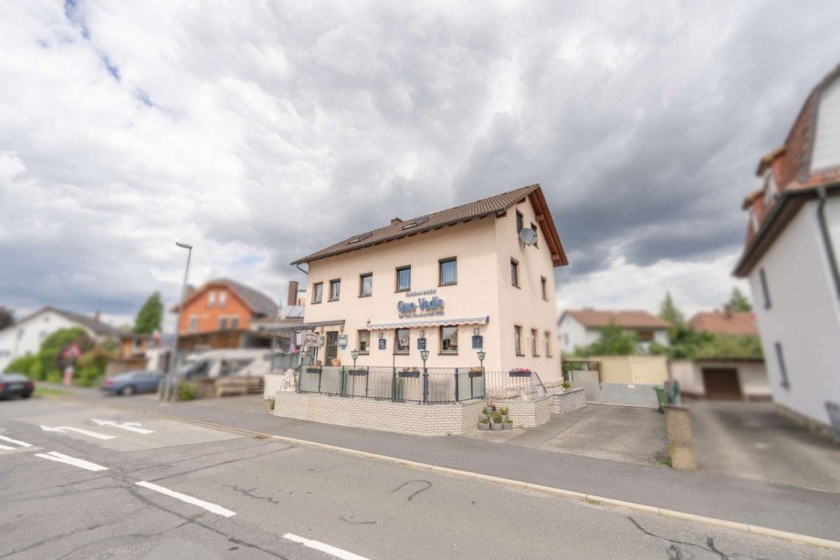 Ansicht Wohn- / Gesch�ftshaus R�dental