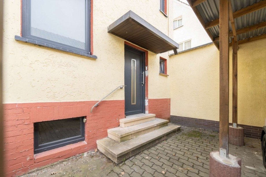 Hauseingang Einfamilienhaus Neustadt bei Coburg