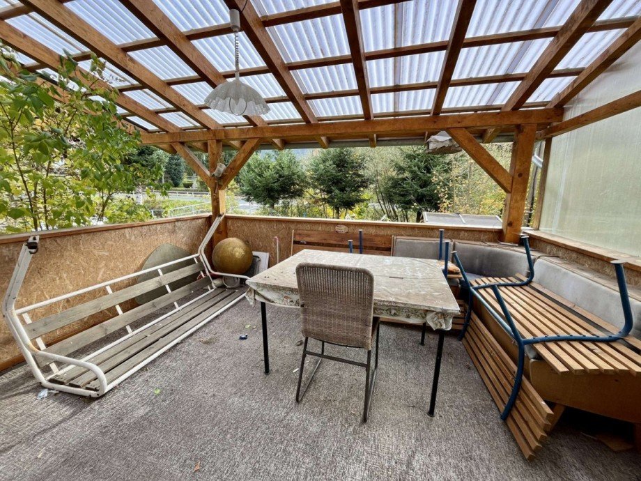 Terrasse Haus Schleusingen