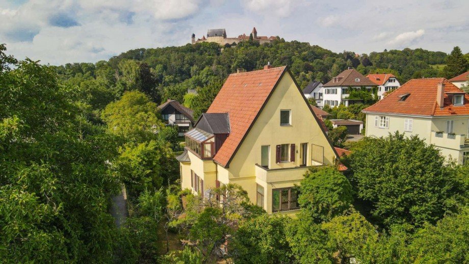 Ansicht Garten Einfamilienhaus Coburg