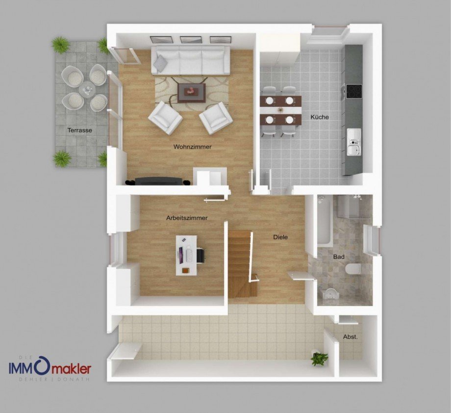 Grundriss EG Haus Schleusingen